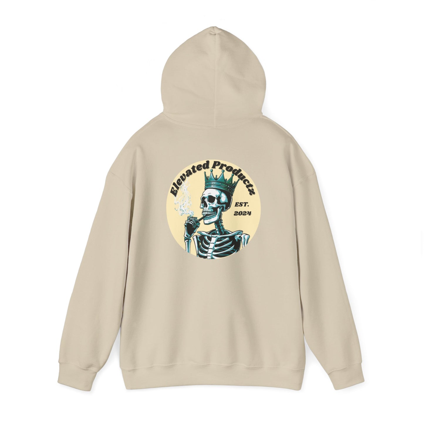 Elevated Products Unisex Heavy Blend™ Hooded Sweatshirt - Cozy Gold Design