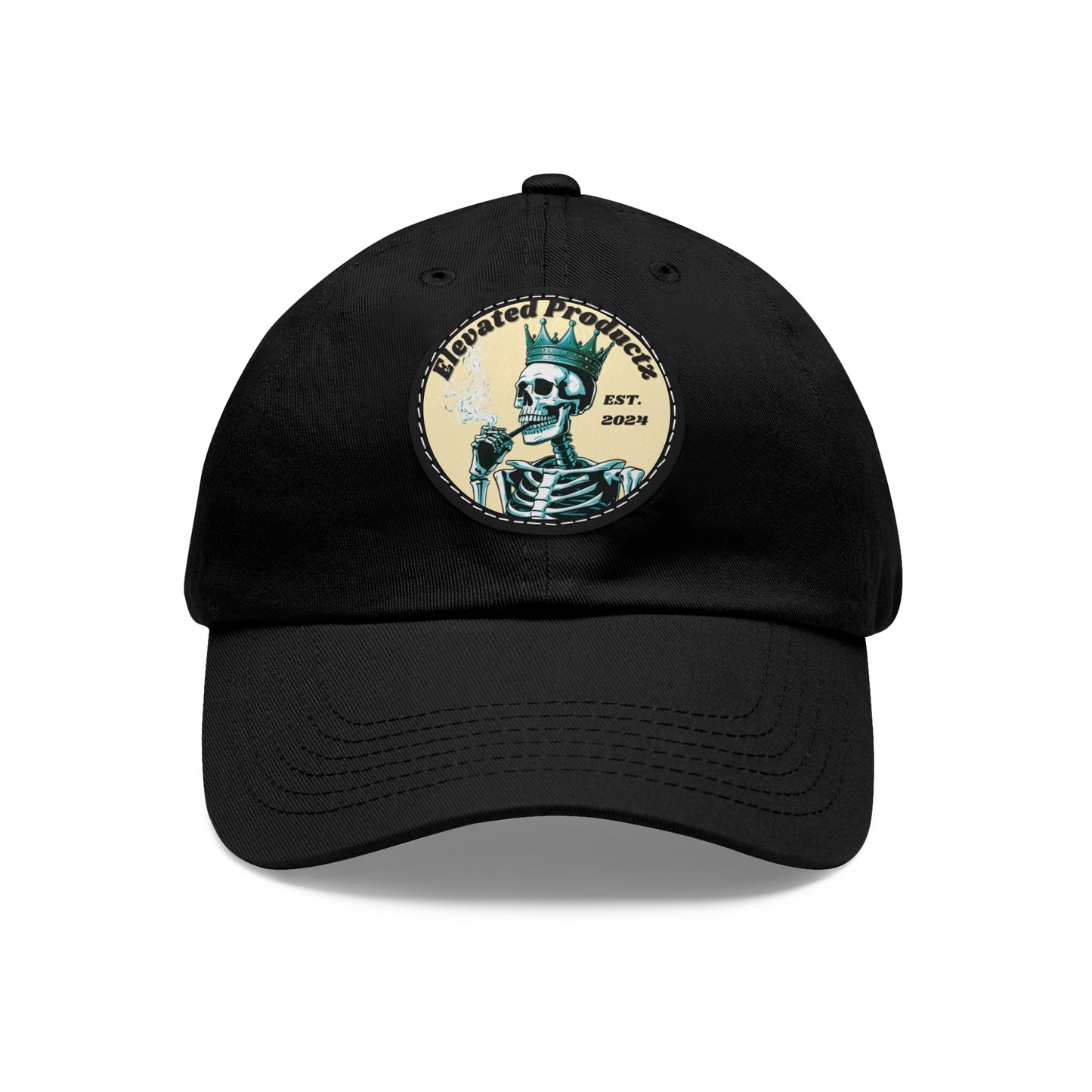 Elevated Productz Classic Dad Hat With Leather Patch