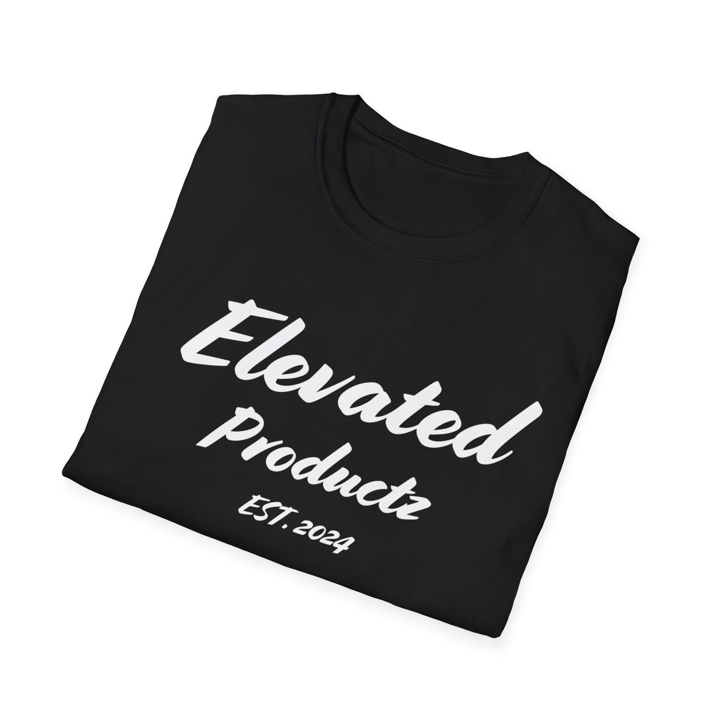 Elevated Productz Unisex Softstyle T-Shirt - Trendy Black Tee