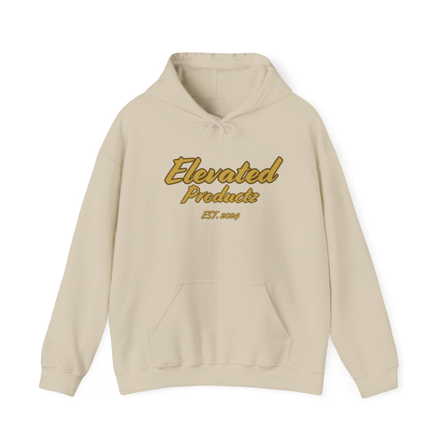 Elevated Products Unisex Heavy Blend™ Hooded Sweatshirt - Cozy Gold Design