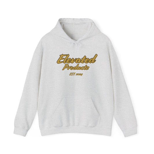 Elevated Products Unisex Heavy Blend™ Hooded Sweatshirt - Cozy Gold Design