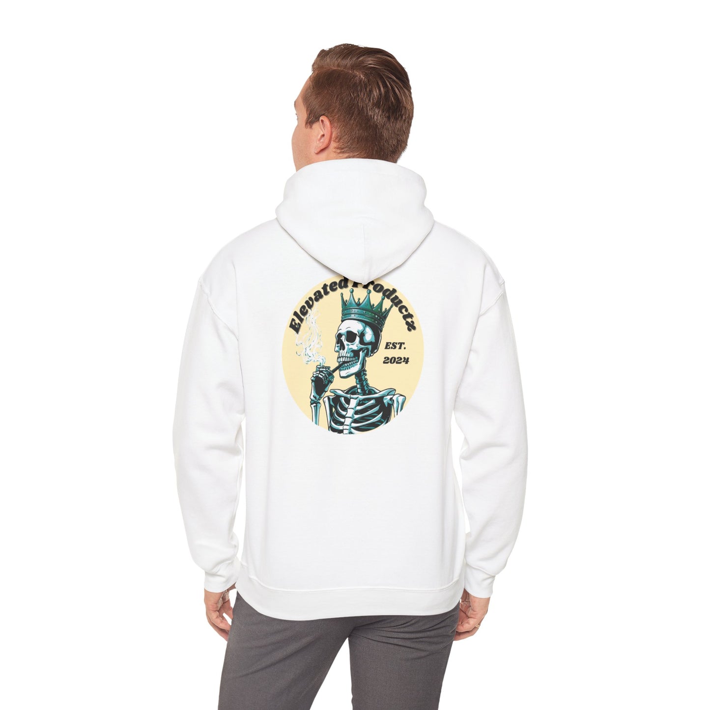 Elevated Products Unisex Heavy Blend™ Hooded Sweatshirt - Cozy Gold Design