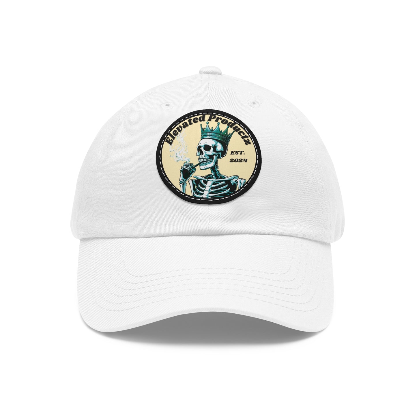 Elevated Productz Classic Dad Hat With Leather Patch
