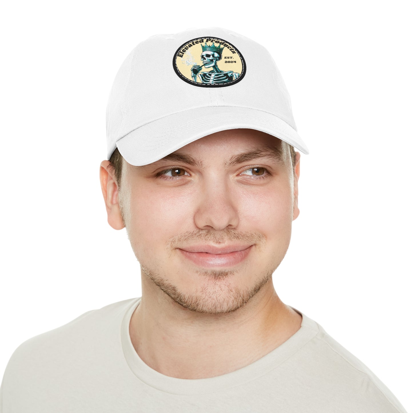Elevated Productz Classic Dad Hat With Leather Patch