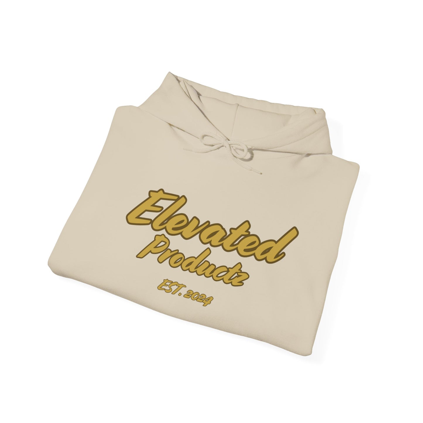 Elevated Products Unisex Heavy Blend™ Hooded Sweatshirt - Cozy Gold Design