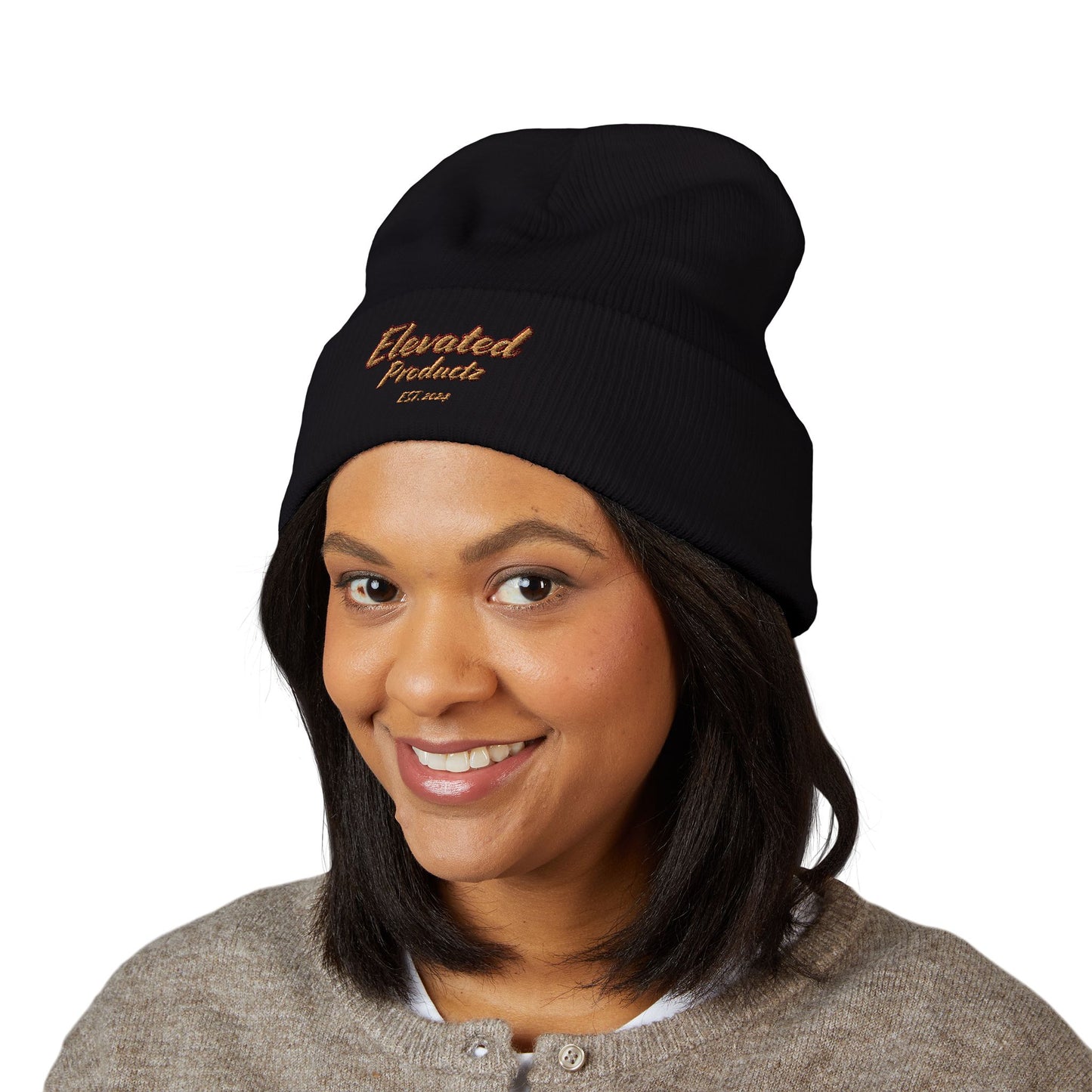 Elevated Products Embroidered Beanies