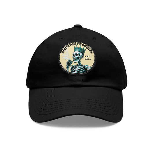 Elevated Productz Classic Dad Hat With Leather Patch